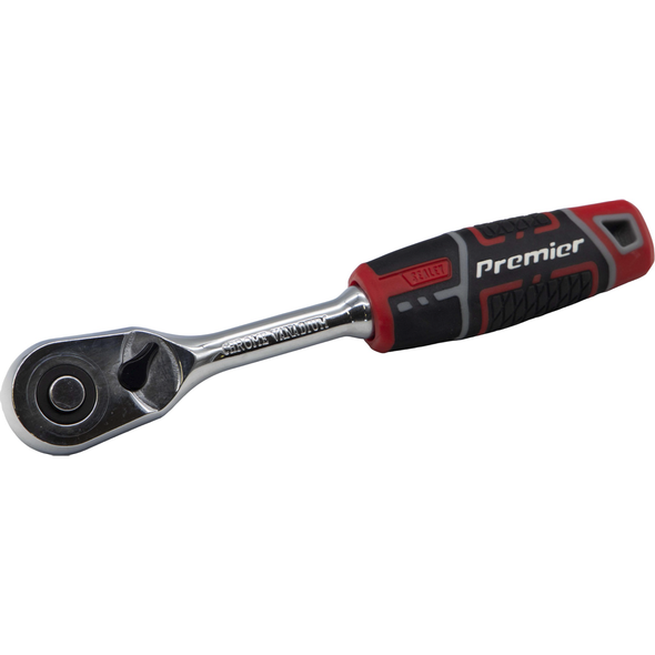 Sealey 1/4"Dr Flip Reverse Ratchet Wrench (90T)