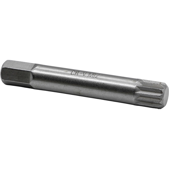 Sealey Spline Bit M12 x 75mmL