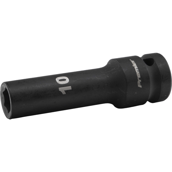 Sealey 1/2"Dr Deep Impact Socket 10mm