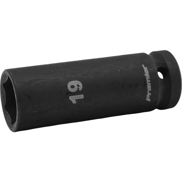Sealey 1/2"Dr Deep Impact Socket 19mm