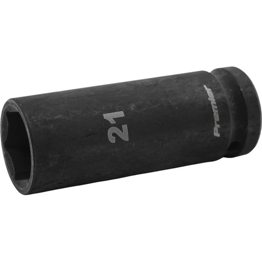 Sealey 1/2"Dr Deep Impact Socket 21mm