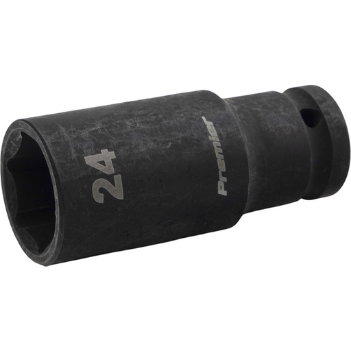 Sealey 1/2"Dr Deep Impact Socket 24mm