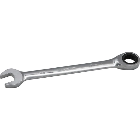 Sealey Ratchet Spanner 17mm 90-Tooth