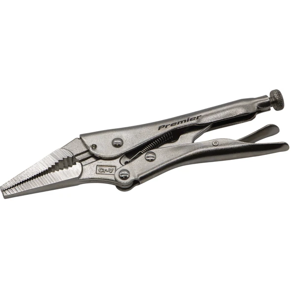 Sealey Long Nose Locking Pliers 225mm