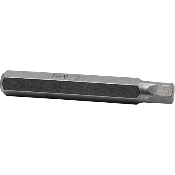 Sealey Hex Bit 8 x 75mmL
