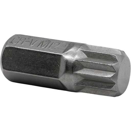 Sealey Spline Bit M12 x 30mmL