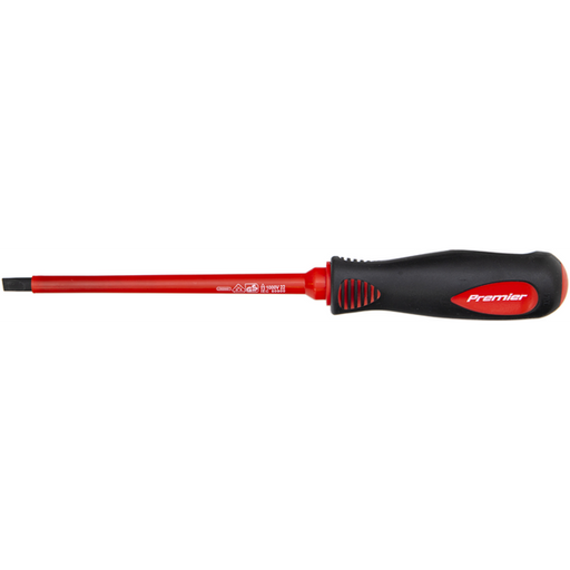 Sealey Insulated Slotted Screwdriver 6.5 x 150mm
