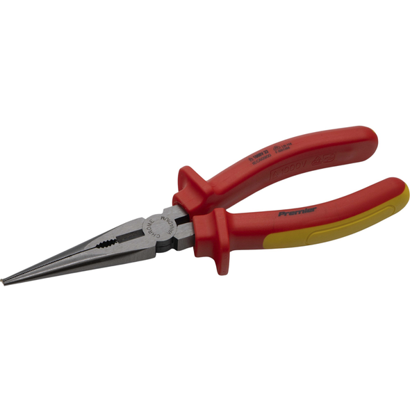 Sealey Insulated Long Nose Plier 200mm