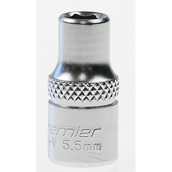 Sealey Socket 1/4"dr 5.5mm (6pt)