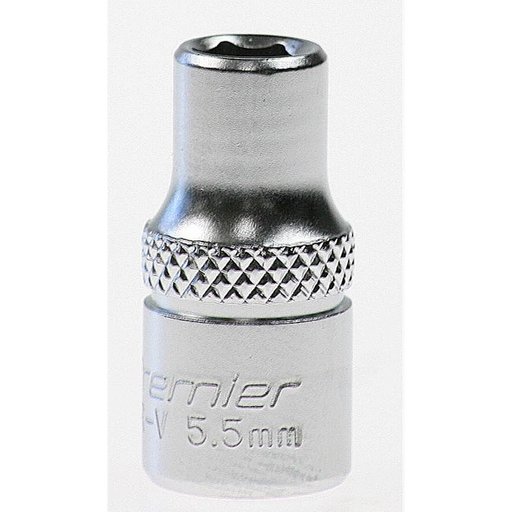 Sealey Socket 1/4"dr 5.5mm (6pt)