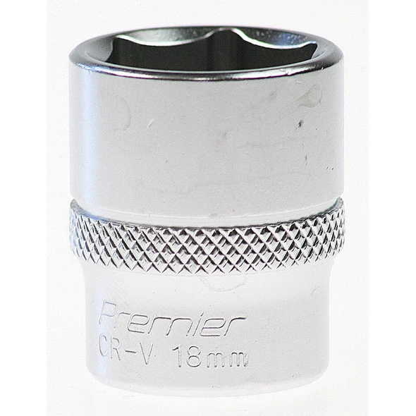 Sealey Socket 3/8"dr 18mm (6pt)