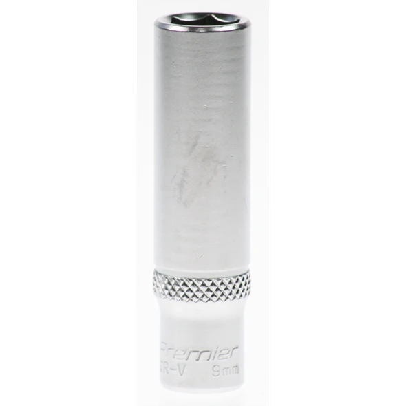 Sealey Socket 1/4"dr 9mm (6pt) 'deep'