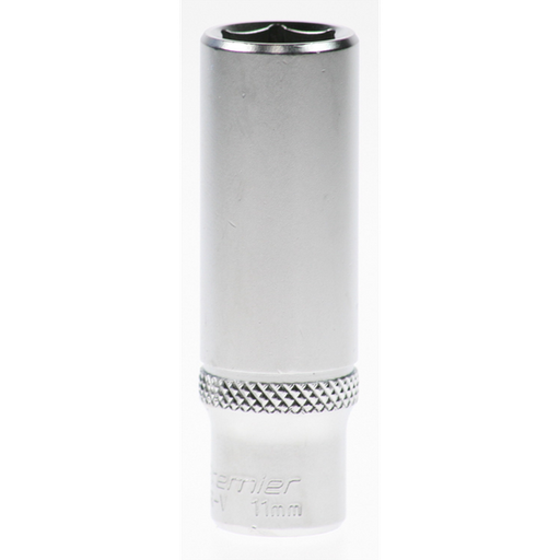 Sealey Socket 1/4"dr 11mm (6pt) 'deep'