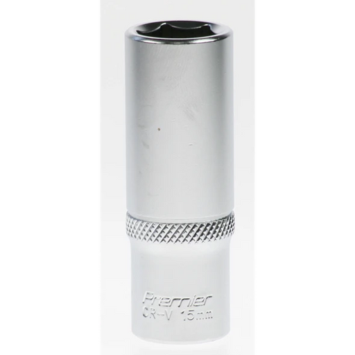 Sealey Socket 3/8"dr 15mm (6pt) 'deep'