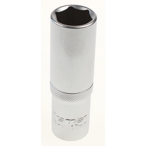 Sealey Socket 1/2"dr 17mm (6pt) 'deep'