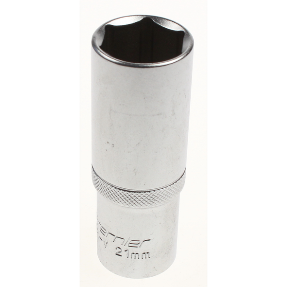 Sealey Socket 1/2"dr 21mm (6pt) 'deep'