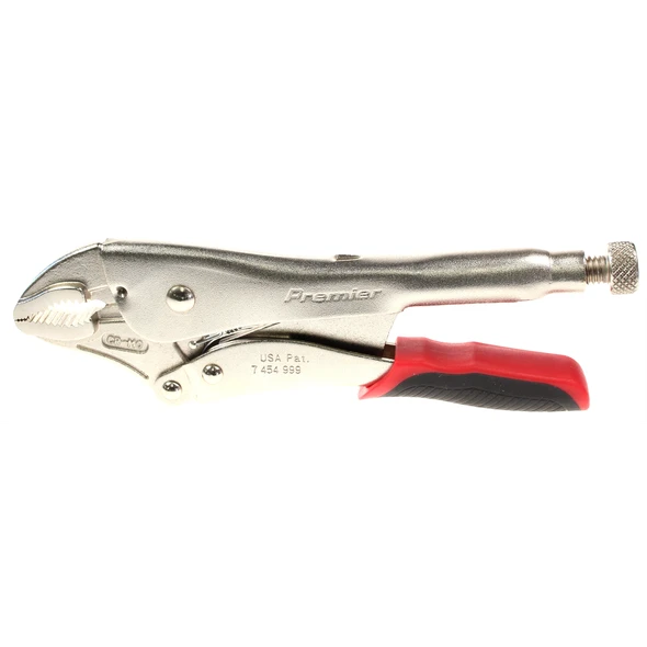 Sealey Locking pliers, curved jaw #2 45/220mm