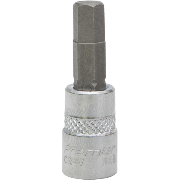 Sealey 1/4"Dr Hex Socket Bit H6 (37mmL)