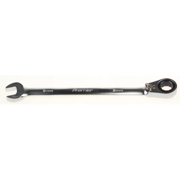 Sealey Ratchet comb. spanner 9mm 'specialised'