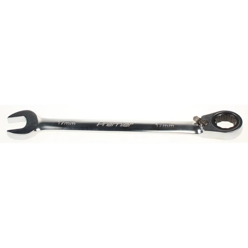 Sealey Ratchet comb. spanner 17mm 'specialised'