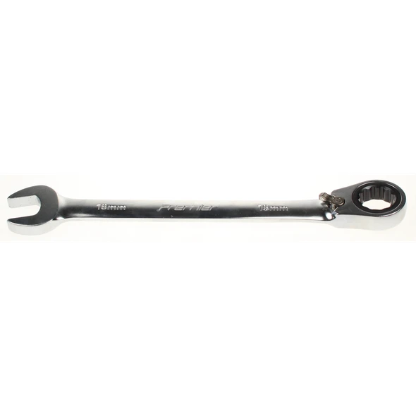 Sealey Ratchet comb. spanner 18mm 'specialised'