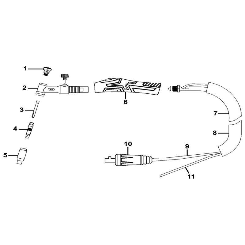 Sealey Ceramic Nozzle 6mm