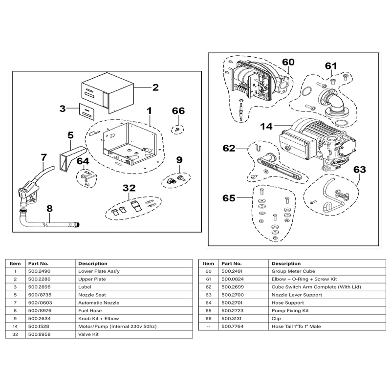 Sealey Hose support