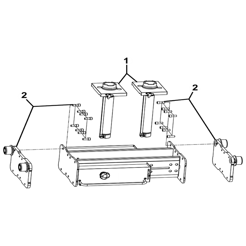 Sealey Oil Hose Transition Block