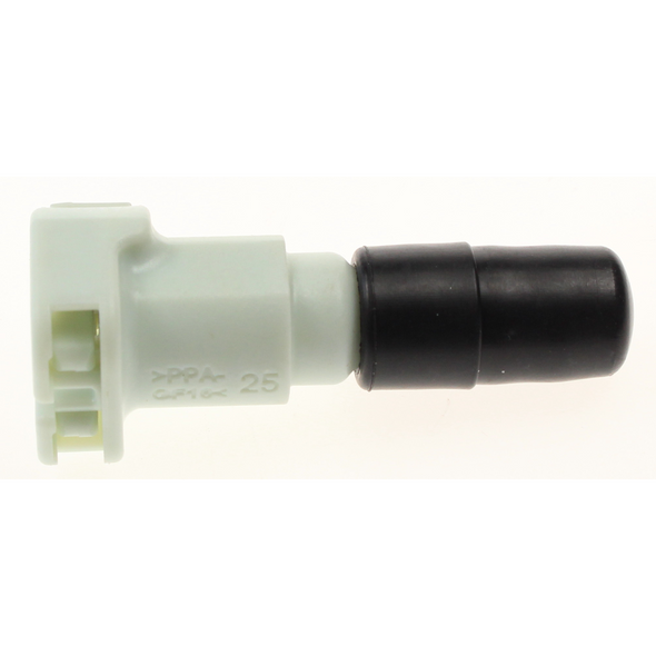 Sealey Fuel line blank - female white c/w white button
