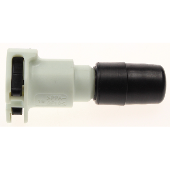 Sealey Fuel line blank - female white c/w black button