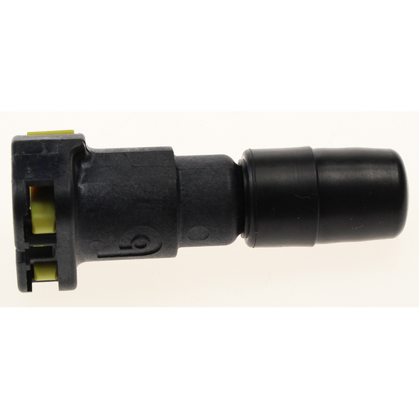 Sealey Fuel line blank - female black c/w yellow button