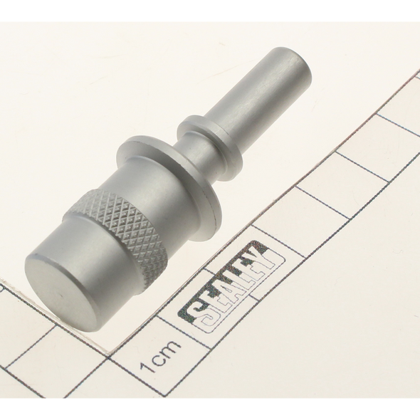 Sealey Fuel line blank - male silver