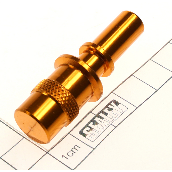 Sealey Fuel line blank - male gold