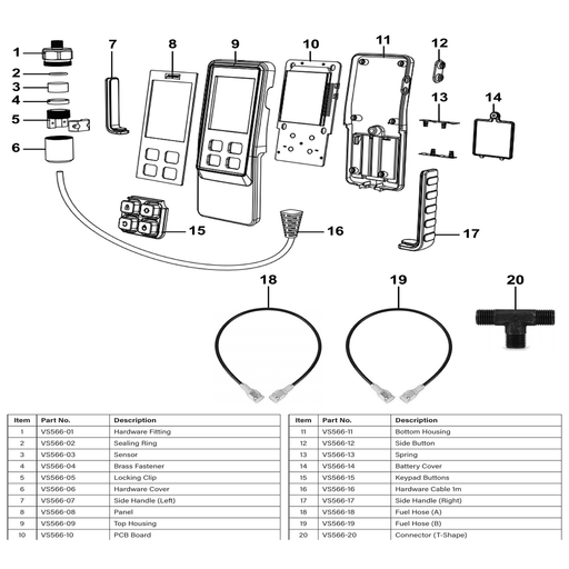 Sealey Hardware Fitting