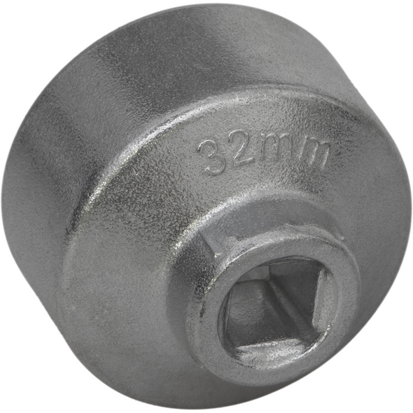 Sealey Oil filter cap wrench 32mm/6f (chrome)