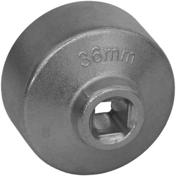 Sealey Oil filter cap wrench 36mm/6f (chrome)