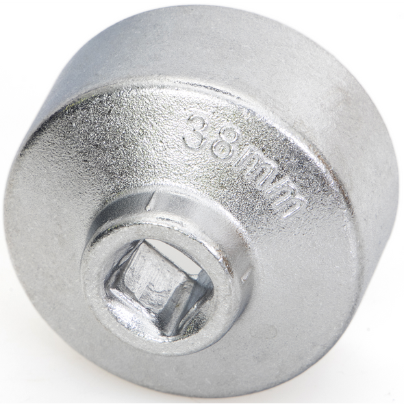 Sealey Oil filter cap wrench 38mm/6f (chrome)
