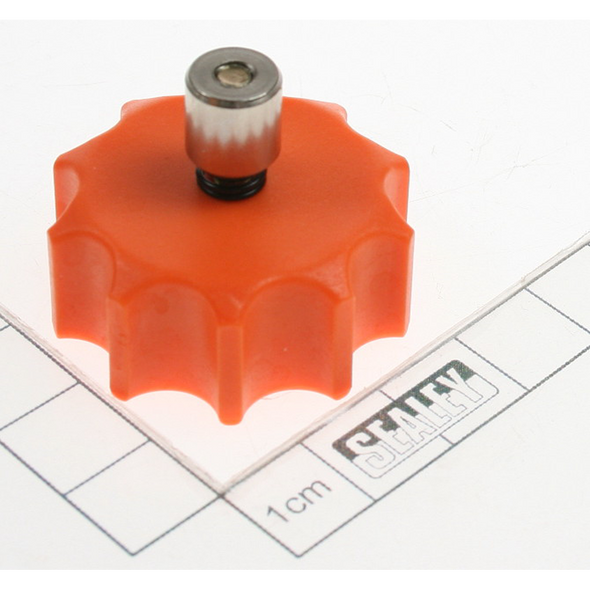Sealey Main cap c/w relief main button (orange)