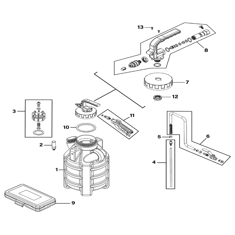 Sealey Fluid Pipe Assembly