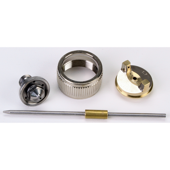 Sealey 1.7mm Set-Up (Nozzle/Air Cap/Needle)