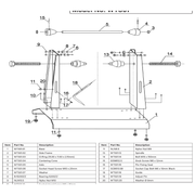 Sealey Bolt m16x150