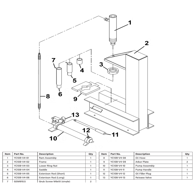 Sealey Pump Assembly