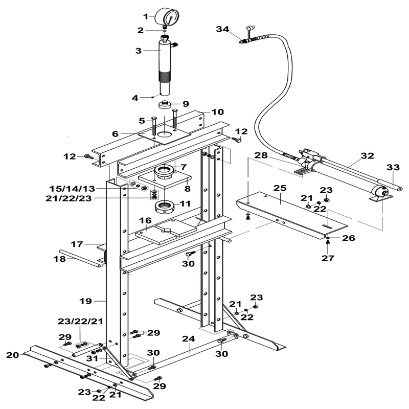 Sealey Pump handle