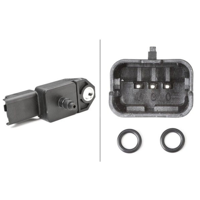 Hella Turbo Boost Pressure Sensor 6PP 009 400-521