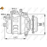 NRF Air Conditioning Compressor 32148