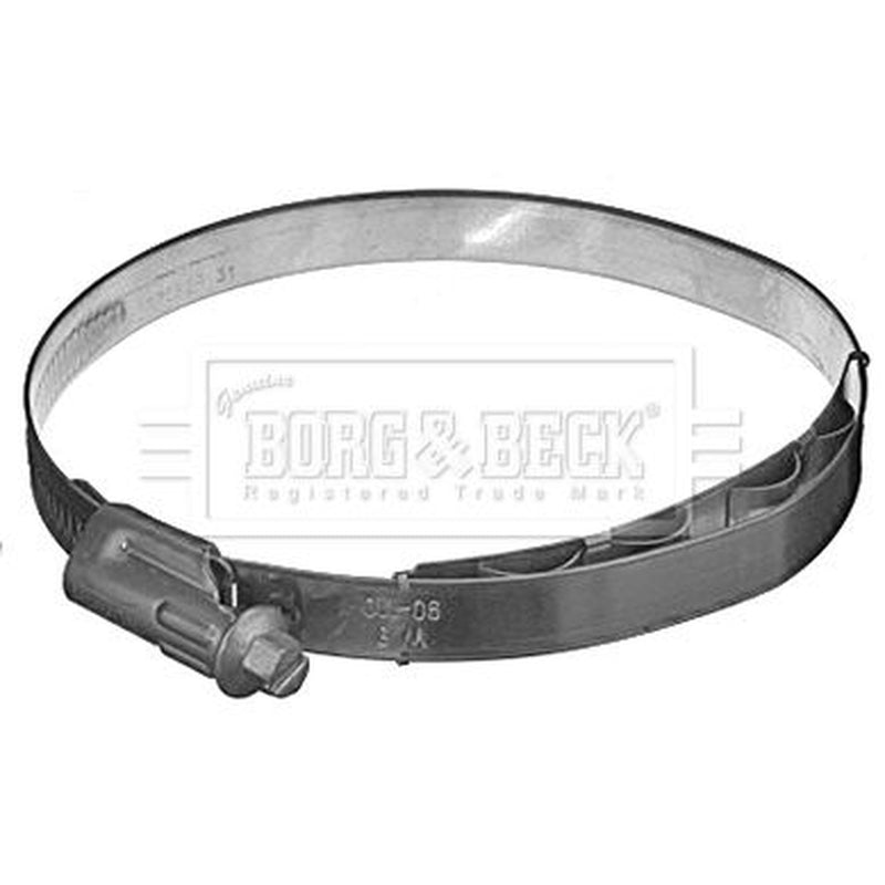 Borg & Beck 10 x Charge Air Hose Fastening Clamp Wide Thick BHC1007