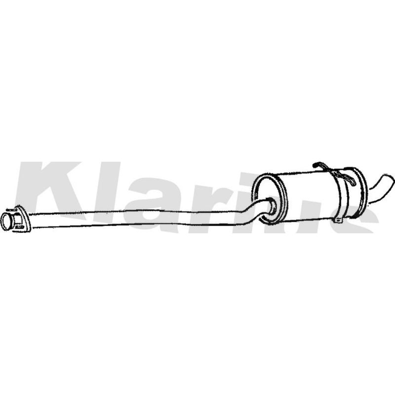Klarius Box With Centre Pipe Centre VO197P