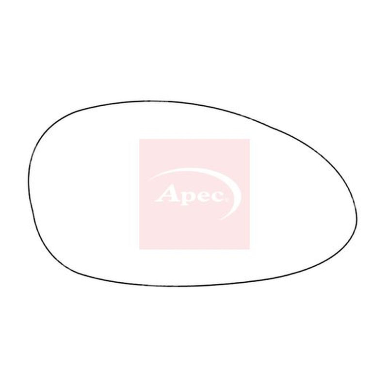 Apec Exterior Wing Mirror Glass Right AMS2798A