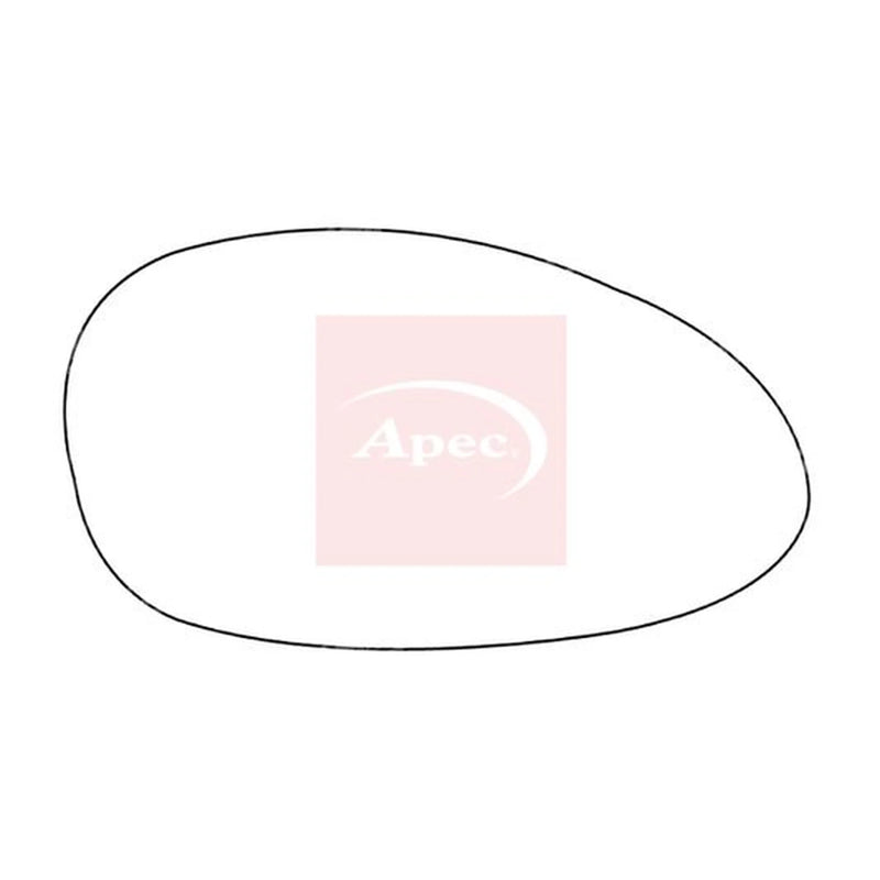 Apec Exterior Wing Mirror Glass Right AMS2798A