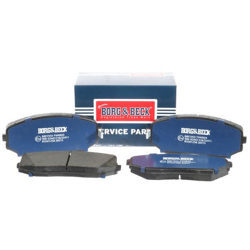 Borg & Beck 4 x Front Brake Pad Set BBP2959
